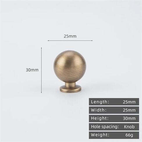 Antique Brass Retro Cabinet Solid Furniture Hardware Drawer Handle 1Pcs(1029-3-25-Antique) in Saudi Arabia