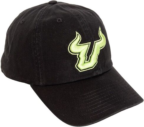 قبعة بيسبول جامعة صبار الصحراء بجنوب فلوريدا USF Bulls ذات حواف مطرزة، قبعة بحزام قماشي قابل للتعديل للبالغين (النمط A) أخضر in Saudi Arabia