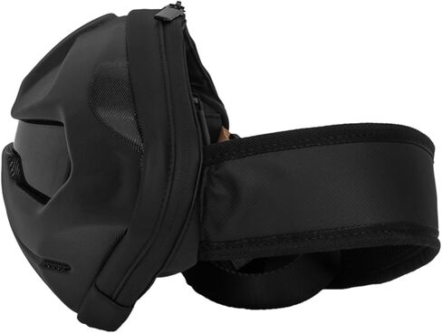 LED Shoulder Bag, 112 x 17 Screen Dots Hard Shell Night Alert Chest Bag with Adjustable Shoulder Strap for Outdoor Sports Cycling Hiking Skateboarding, 12.2 x 5.9 13in in Saudi Arabia