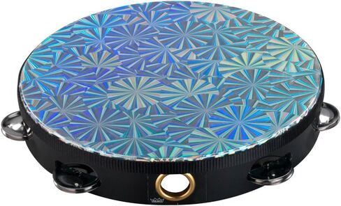 REMO Tambourin Pinwheel Prizmatic 10", 8 Pair Jingles TA-4110-43 (833470) in Saudi Arabia