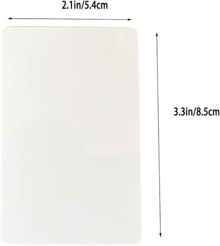 UID Blank Card can Repeatedly Erase The Card, 20 UID Smart Cards, 13.56MHz Replaceable IC PVC Blank Card, Suitable for Mi-fare Access Control, Copy and Read and Write. (20) in Saudi Arabia
