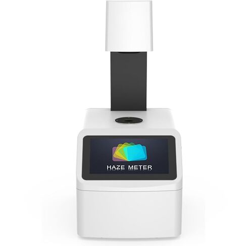 جهاز قياس الضباب الرقمي وقياس النفاذية مع مصدر الضوء 400 نانومتر إلى 700 نانومتر ASTM D1003 الدقة القياسية 0.1 وحدة فتحة 8 مم كاشف مصفوفة PD 10000 قطعة تخزين بيانات جماعي in Kuwait