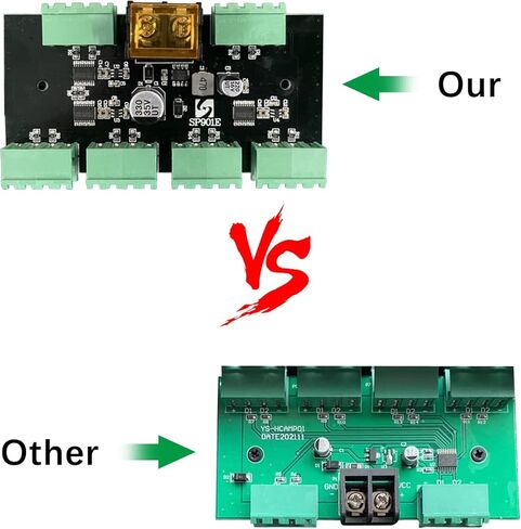 RGBZONE SP901E مضخم شريط البكسل، وحدة تحكم مكرر SPI لبيانات الإشارة لـ WS2801 WS2811 WS2812B WS2813 WS2815 SK6812 SK9822 شريط LED قابل للعنونة ولوحة مصفوفة قابلة للبرمجة بلون الحلم in Kuwait
