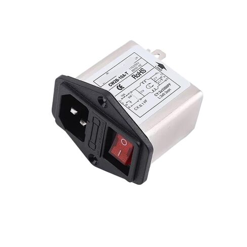 CW2B-3A/6A/10A-T Red Light Filter with Switch Socket Type Fuse(CW2B -10A -T) in Kuwait