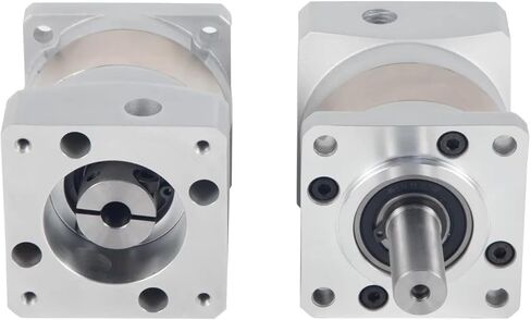 Speed Reducer Planetary Geared Gearbox Nema 23 Stepper Stepping Ratio 100 70 50 40 35 25 20 16 10 7 5 4 3:1 Box(Ratio 50,Cut the axis to 10mm) in Saudi Arabia