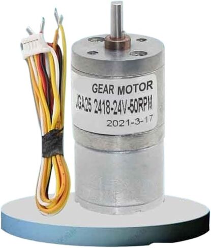 JGA25-2418 brushless DC Gear Motor 310 mini bldc Engine Metal geabox Reducer 25(245R-24V) in Kuwait