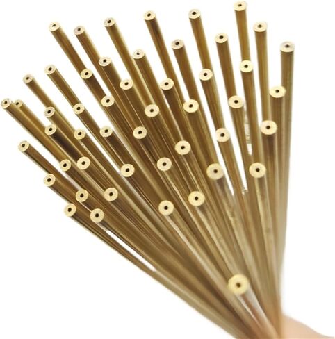 Brass Drilling Electrode Tube Diameter 0.3mm to 1mm Length 400mm Single Hole for Drilling Machine(0.60mm) in Saudi Arabia
