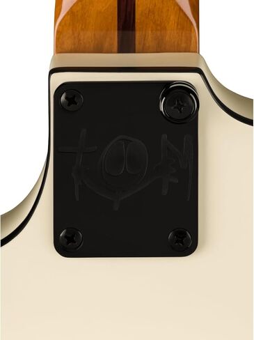 Fender Tom DeLonge Starcaster Semi-hollowbody Electric Guitar - Satin Olympic White in Saudi Arabia