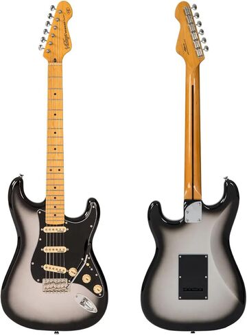 جيتار كهربائي مُعاد إصداره عتيق V6 ~ Silverburst in Kuwait