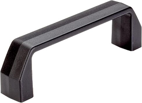 24320.0220 مقبض مقابض بلاستيك اسود الطول 117 ملم القطر M6 العرض 25 ملم in Kuwait