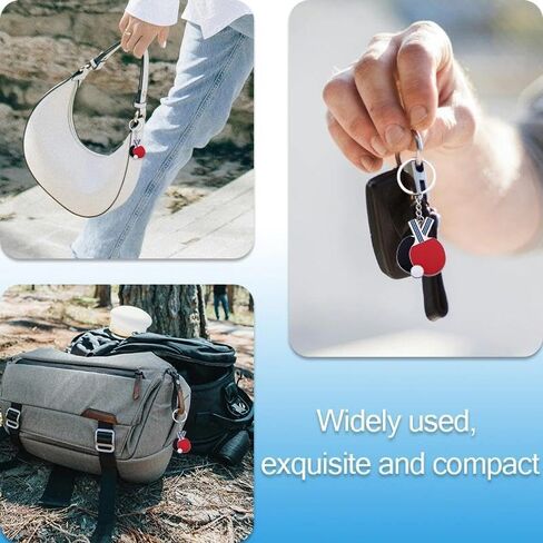Sports Gifts Keychain Ping Pong Accessories for WoMen Table Tennis Keychain Sports Themed Gift for Ping Pong Lovers Birthday Gifts for WoMen Table Tennis Charm with Card Removal Tool in Saudi Arabia