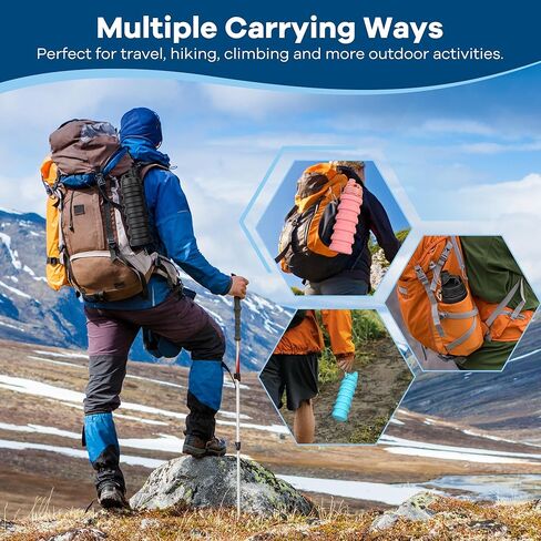 زجاجات مياه قابلة للطي 17oz، زجاجة مياه قابلة للطي من السيليكون خالية من مادة BPA قابلة لإعادة الاستخدام مع حلقة تسلق، زجاجة مياه خفيفة الوزن مانعة للتسرب أثناء السفر للصالة الرياضية والسفر والتخييم والمشي لمسافات طويلة والرياضة - أسود in Kuwait