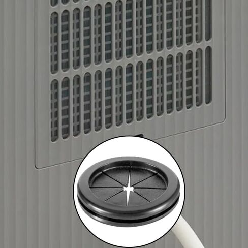 Rubber Grommets, 2 Inch 8-Pack, 1-11/16" ID, Grommets Wire Protector for Plugs Wire, Double-Sided Hole Plug for Home Office Equipment in Saudi Arabia