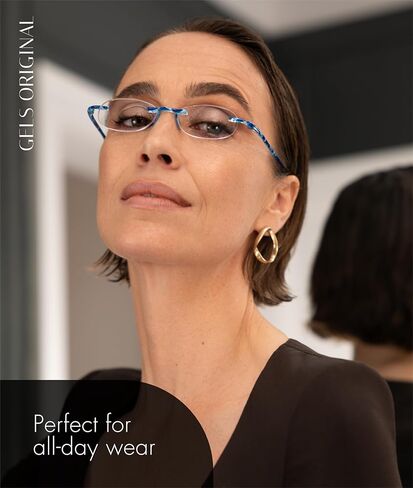 Scojo New York Gels Original Reading Glasses, Handmade Scratch Resistant Readers for Women and Men in Saudi Arabia