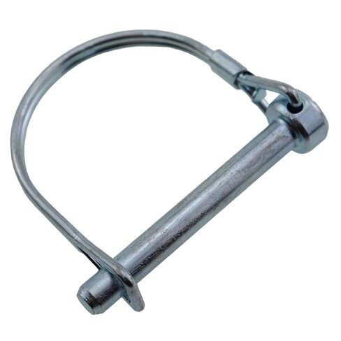 2PCS Stainless Steel D Locking Pins Spring Loaded Safety Pin Locator Pins 6.3x50mm Silver Trailer Pins Heavy Duty Axle Locking Pins for Table Saw Lawn Agricultural Truck Canopy Parts in Saudi Arabia
