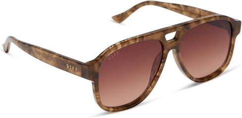DIFF Jessie James Decker Nash JJD Aviator Designer النظارات الشمسية للنساء حماية من الأشعة فوق البنفسجية 400 in Kuwait