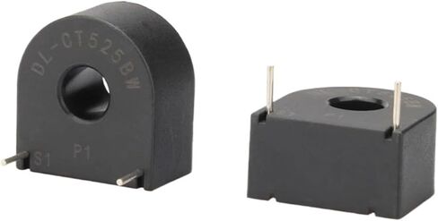 2 قطعة محول تيار متردد مصغر مستشعر PCB DL-CT525BW 2000:1 50A:25mA ملف مصغر AC CT in Kuwait