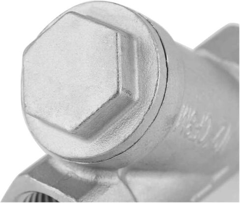 DN15 1/2" PT Thread Stainless Steel Y Type Pump Filter Strainer Pipe Fitting for Water Gas in Kuwait