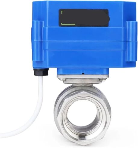 1PCS 1/4"-1" Full bore Stainless Steel Ball Valve, 110V 220V Normally Closed(1",G_Other_CR04) in Kuwait