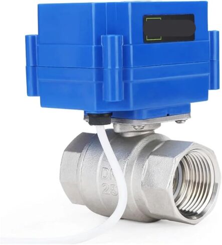 1PCS 1/4"-1" Full bore Stainless Steel Ball Valve, 110V 220V Normally Closed(1",G_Other_CR04) in Kuwait