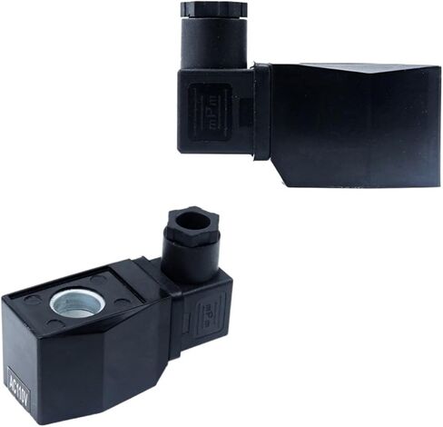 Waterproof Copper Coil 110V/220V/12V/24V for Solenoid Valve DN8 DN10 DN15 DN20 DN25 DN32 Inner Hole 9/16mm IP65(1/4",12VDC) in Kuwait