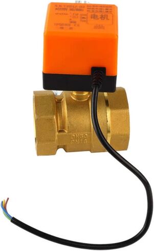 AC 220V DN50 Brass Motorized Ball Valve 2-Way 3-Wire 2-Point Control Motorized Ball Valve in Kuwait