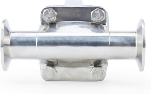 1-1/4" Pipe OD 19mm 25mm 32mm DN20 Stainless Steel 316L Diaphragm Valve 1.5" Tri-Clamp Ferrule OD 50.5mm(1/2" x Ferrule 50.5,White Handle) in Kuwait