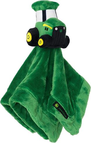John Deere Tractor Newborn Baby Boys Security Blanket Green One Size in Saudi Arabia