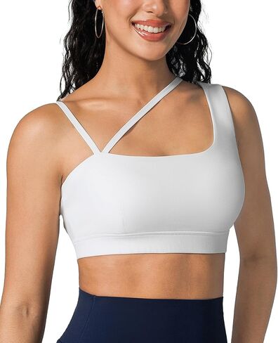 حمالة صدر رياضية BRXL للنساء بحزام سباغيتي قابل للتعديل، وسادات قابلة للإزالة، وحزام رفيع، ودعم خفيف، وتمارين اليوغا، وصالة الألعاب الرياضية in Kuwait