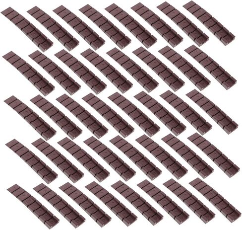 Vaguelly 20pcs Adjustable Furniture Leveling Shims Plastic Foot Cushion for Cabinets and Tables Height Adjustable Pads for Uneven Floors for Home Use in Saudi Arabia