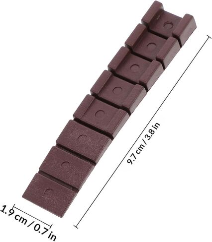 Vaguelly 20pcs Adjustable Furniture Leveling Shims Plastic Foot Cushion for Cabinets and Tables Height Adjustable Pads for Uneven Floors for Home Use in Saudi Arabia