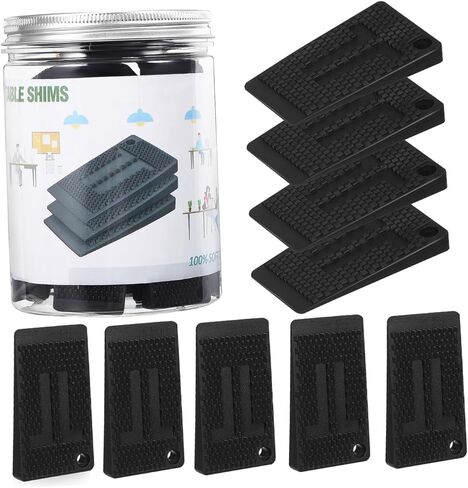 Cabilock 40Pcs Furniture Leveling Shims Wedges for Tables Beds and Appliances Floor Levelers to Enhance Stability and Prevent Wobbling in Saudi Arabia
