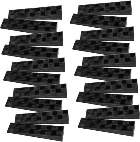 Housoutil 20pcs Leveling Shims for Doors and Plastic for Accurate Positioning Multi-Functional Cushion Pads for Construction and Installation in Saudi Arabia