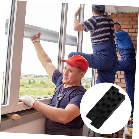 Housoutil 20pcs Leveling Shims for Doors and Plastic for Accurate Positioning Multi-Functional Cushion Pads for Construction and Installation in Saudi Arabia