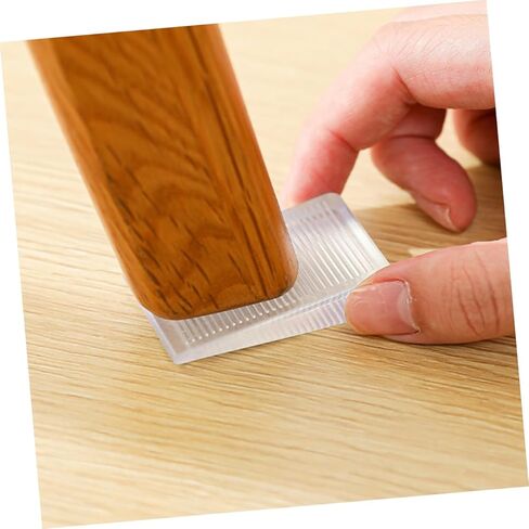 12pcs Flexible Table Wedge Adhesive Shims for Leveling Stabilizing PVC Material Easy Installation in Saudi Arabia