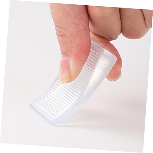 12pcs Flexible Table Wedge Adhesive Shims for Leveling Stabilizing PVC Material Easy Installation in Saudi Arabia