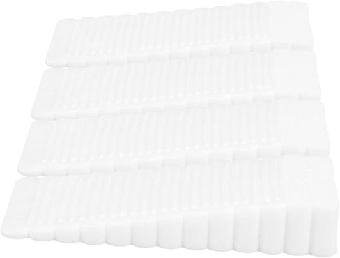 Holibanna 4Pcs Rubber Furniture Leveling Shims for Tables and Sofas Adjustable Height Wedges Non-Slip Pads for Cabinet and Door Support in Kuwait