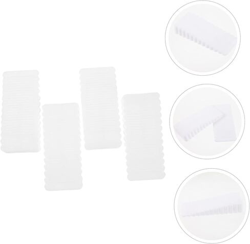 Holibanna 4Pcs Rubber Furniture Leveling Shims for Tables and Sofas Adjustable Height Wedges Non-Slip Pads for Cabinet and Door Support in Kuwait