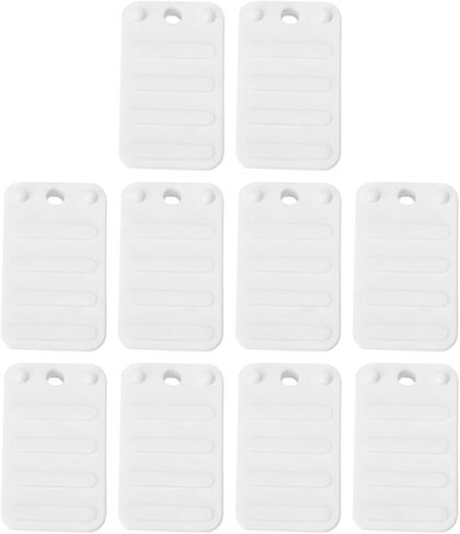 Holibanna 12pcs Furniture Leveling Shim Shim for Leveling Desk Chair Leg Pad Door Stopper Wardrobe Gap Plug in Kuwait