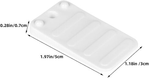 Holibanna 12pcs Furniture Leveling Shim Shim for Leveling Desk Chair Leg Pad Door Stopper Wardrobe Gap Plug in Kuwait