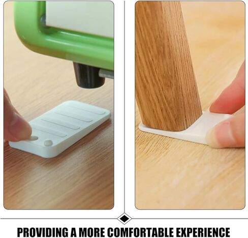 Holibanna 12pcs Furniture Leveling Shim Shim for Leveling Desk Chair Leg Pad Door Stopper Wardrobe Gap Plug in Kuwait