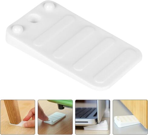 Holibanna 12pcs Furniture Leveling Shim Shim for Leveling Desk Chair Leg Pad Door Stopper Wardrobe Gap Plug in Kuwait