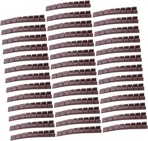 KALLORY 20pcs Adjustable Furniture Leveling Shims DIY Sofa Foot Pads for Uneven Floors Sturdy Plastic Leveling Pads for Cabinets and Chairs in Saudi Arabia
