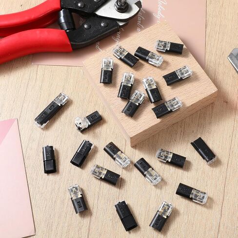 80 Pcs Double Wire Plug in Connector with Locking Buckle, 2-Pin Low Voltage Wire Connector Small Led Light Strip Connectors, Quick Splice Clips Fast Connect Plugs, No Wire Stripping Cutting in Saudi Arabia