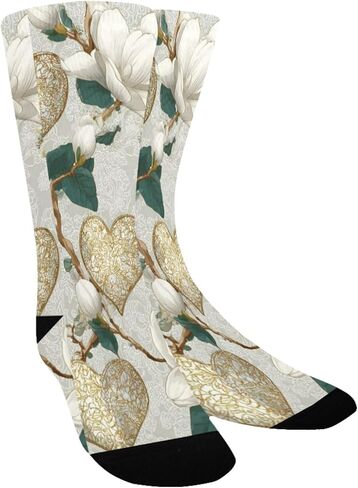 Magnolia and Hearts Hiking Socks - Toddler Boys & Girls Warm Thick Thermal Winter Crew Socks for School, Daily Wear & Outdoor Activities in Kuwait