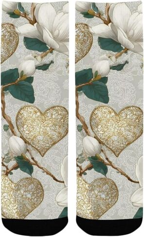 Magnolia and Hearts Hiking Socks - Toddler Boys & Girls Warm Thick Thermal Winter Crew Socks for School, Daily Wear & Outdoor Activities in Kuwait