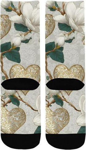 Magnolia and Hearts Hiking Socks - Toddler Boys & Girls Warm Thick Thermal Winter Crew Socks for School, Daily Wear & Outdoor Activities in Kuwait