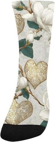 Magnolia and Hearts Hiking Socks - Toddler Boys & Girls Warm Thick Thermal Winter Crew Socks for School, Daily Wear & Outdoor Activities in Kuwait