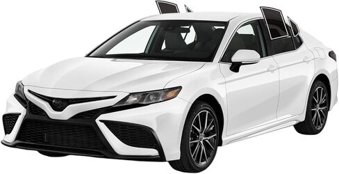 Precut Windows Tint Film All Sides Cars Sun Blocking Protection Privacy Anti Shatter Glass 2 Ply Film Any Tint Shade kit for Toyota Camry 2018-2024 in Saudi Arabia