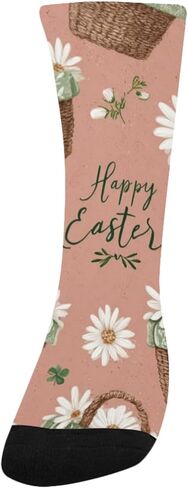 Charming Easter Art Hiking Socks - Toddler Boys & Girls Warm Thick Thermal Winter Crew Socks for School, Daily Wear & Outdoor Activities in Kuwait